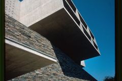 Milwaukee Art Museum (originally Milwaukee War Memorial), Milwaukee, Wisconsin, 1952-57. Exterior detail
